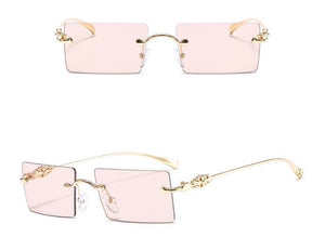 Designer Rimless Sunglasses
